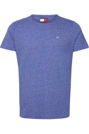 Tommy Hilfiger Tjm Xslim Jaspe C Neck Ext Tops T-Kortærmet Skjorte Blue