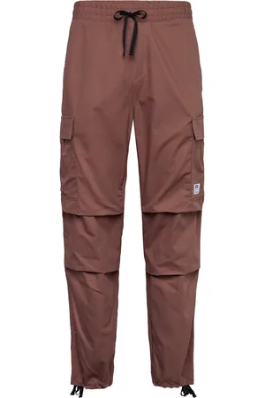 Hugo Blue Gadic242 Bottoms Trousers Cargo Pants Brown