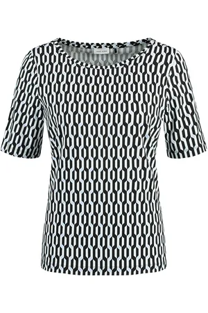 Gerry Weber T-Shirt 1/2 Sleeve Tops T-shirts & Tops Short-sleeved Black