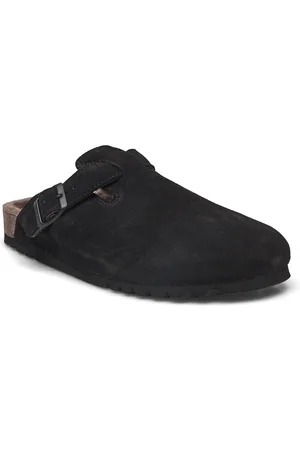 Scholl Sl Olivier F New Suede Black Shoes Mules & Clogs Black