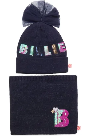Billieblush Pull On Hat+Snood Accessories Headwear Hats Winter Hats Navy