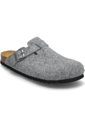 Scholl Sl Olivier New Felt Grey Shoes Mules & Clogs Grey