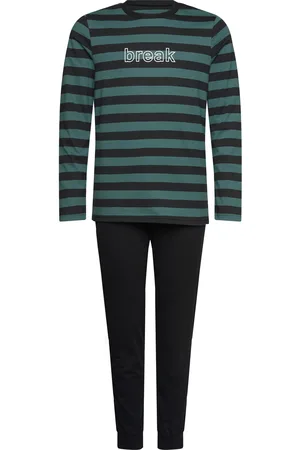 Schiesser Boys Pyjama Long Pyjamassæt Multi/patterned