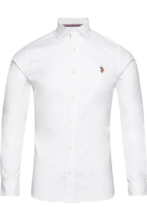 U.S. Polo Assn. Uspa Shirt Esmar Men Tops Shirts Casual White