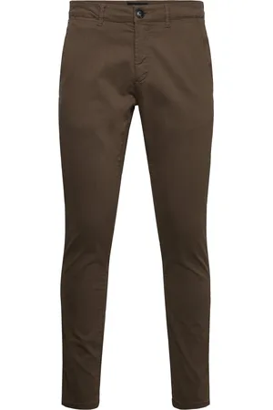 Gabba Paul K3280 Dale Chino Bottoms Trousers Chinos Brown