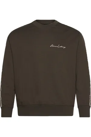 Armani Exchange Sweatshirt Tops Sweatshirts & Hoodies Sweatshirts Brown