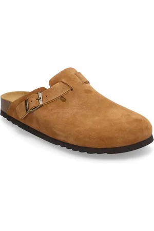 Scholl Sl Olivier New Suede Brown Shoes Mules & Clogs Brown