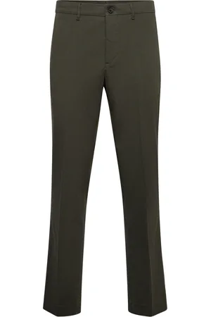 J Lindeberg Lois C Flannel Twill Pants Bottoms Trousers Chinos Green
