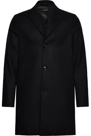 J Lindeberg Artie Melton Coat Uldfrakke Frakke Black