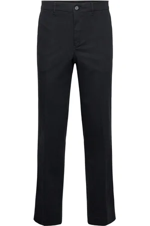 J Lindeberg Lois C Flannel Twill Pants Bottoms Trousers Chinos Black