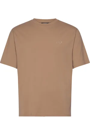J Lindeberg Hale Logo T-Shirt Tops T-Kortærmet Skjorte Brown