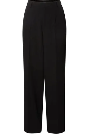 Lexington Kennedy Tailored Wide Pants Bottoms Trousers Suitpants Black