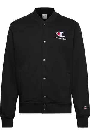 Champion Bomber Sweatshirt Sport Men Sport Clothing Sport Outerwear Sport Jackets Black