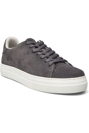 SELECTED Slhdavid Chunky Suede Sneaker Noos Low-top Sneakers Grey