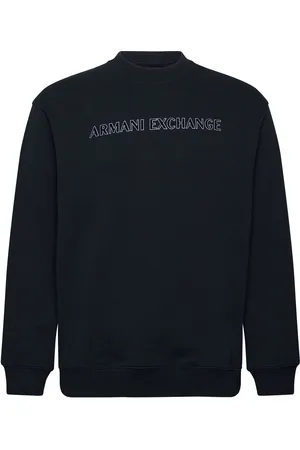 Armani Exchange Sweatshirt Tops Sweatshirts & Hoodies Sweatshirts Black