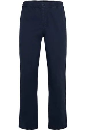 Mads Norgaard Fine Twill Hektor Pants Bottoms Trousers Casual Blue