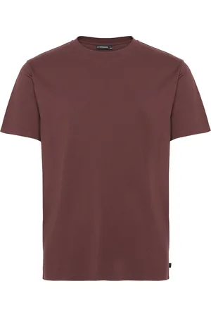 J Lindeberg Sid Basic T-Shirt Tops T-Kortærmet Skjorte Burgundy