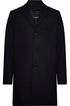 J Lindeberg Artie Melton Coat Uldfrakke Frakke Black