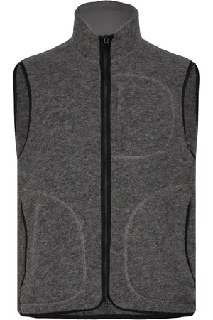 J Lindeberg Duncan Wool Fleece Vest Vest Grey