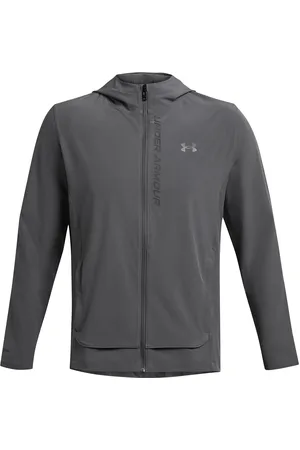 Under Armour Ua Outrun The Storm Jacket Outerwear Sport Jackets Grey