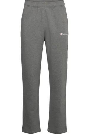 Champion Straight Hem Pants Bottoms Sweatpants Grey