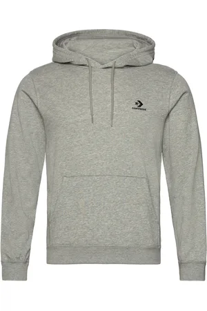 Converse Star Chev Emb Hoodie Ft Lakeside Blue Tops Sweatshirts & Hoodies Hoodies Grey