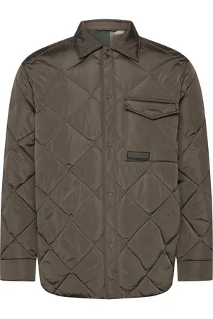 Armani Exchange Blouson Jacket Quiltet Jakke Brown