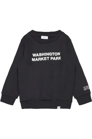 Les Deux Washington Sweatshirt Kids Tops Sweatshirts & Hoodies Sweatshirts Black