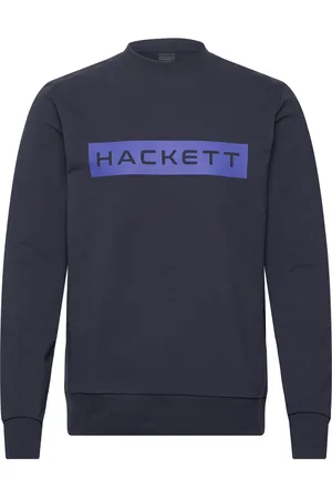 Hackett Hs Essential Sp Crew Tops Sweatshirts & Hoodies Sweatshirts Navy