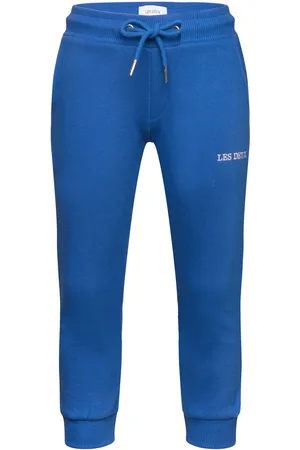 Les Deux Dexter Sweatpants Kids Bottoms Sweatpants Blue