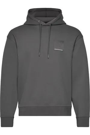 Armani Exchange Sweatshirt Tops Sweatshirts & Hoodies Hoodies Grey