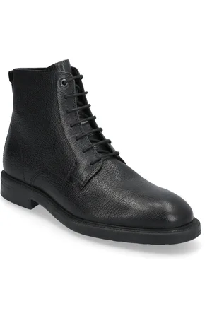 Geox U Tiberio D Snørestøvler Black