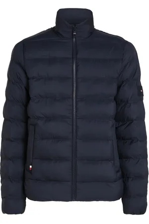 Tommy Hilfiger Mid Weight Stand Collar Jacket Tynd Jakke Navy