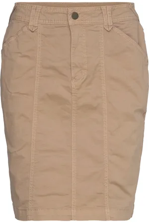 Culture Cucarla Shorts Malou Fit Skirts Knee-length & Midi Skirts Beige