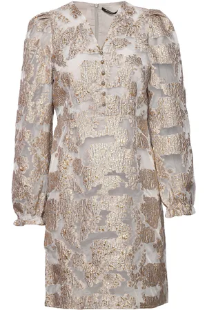 Bruuns Bazaar Alba Mia Dress Kort Kjole Grey
