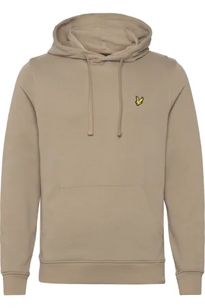 Lyle & Scott Pullover Hoodie Tops Sweatshirts & Hoodies Hoodies Beige