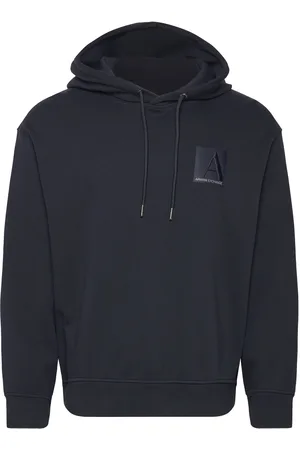 Armani Exchange Sweatshirt Tops Sweatshirts & Hoodies Hoodies Navy