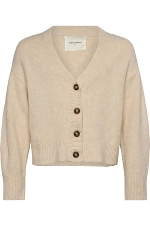 Sofie Schnoor Cardigan Tops Knitwear Cardigans Beige