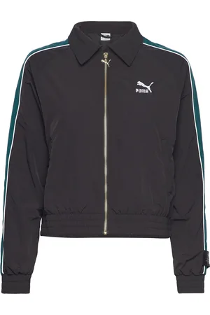 PUMA T7 Play.paris. Track Jacket Wv Sport Women Sport Clothing Sport Sweatshirts & Hoodies Sport Sweatshirts Black