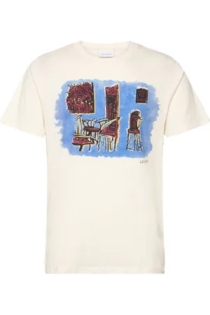 Les Deux Berkeley T-Shirt Tops T-Kortærmet Skjorte Cream