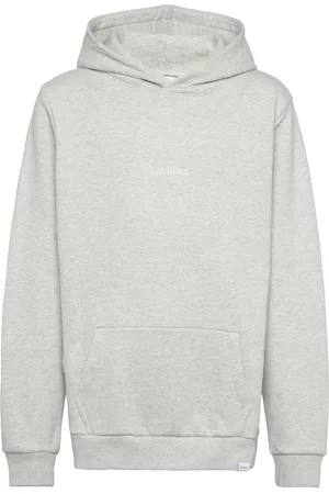 Les Deux Dexter Hoodie Kids Tops Sweatshirts & Hoodies Hoodies Grey