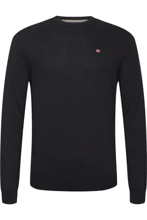 Napapijri Droz Jumper Tops Knitwear Round Necks Black