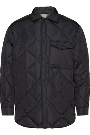 Armani Exchange Blouson Jacket Quiltet Jakke Black