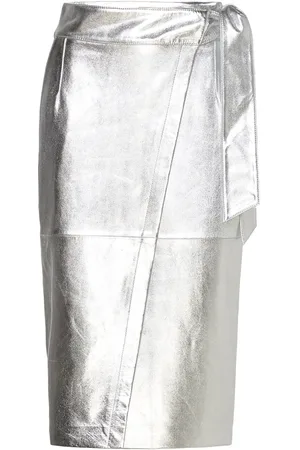 Bash Skirt Faye Skirts Knee-length & Midi Skirts Silver