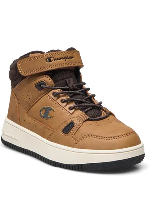 Champion Rd18 Cord B Ps Mid Mid Cut Shoe High-top Sneakers Brown