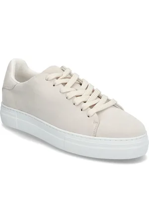 SELECTED Slhdavid Chunky Suede Sneaker Noos Low-top Sneakers White