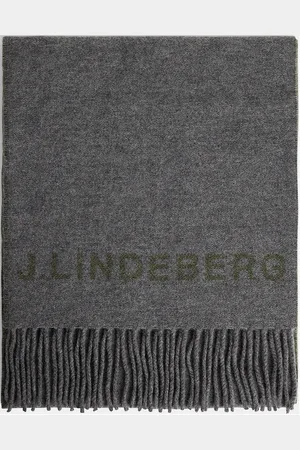 J Lindeberg Champ Jl Scarf Accessories Scarves Winter Scarves Grey