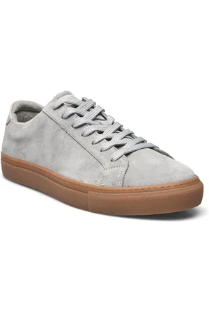 GARMENT PROJECT Type - Light Grey Suede / Gum Low-top Sneakers Grey