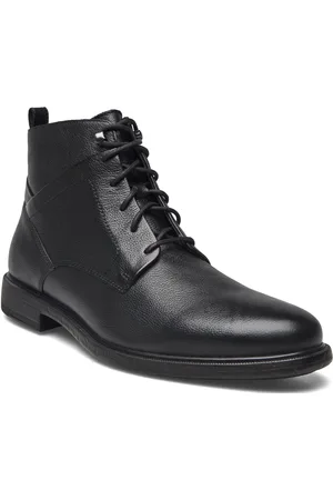 Geox U Terence A Snørestøvler Black