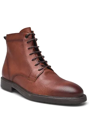 Geox U Tiberio D Snørestøvler Brown